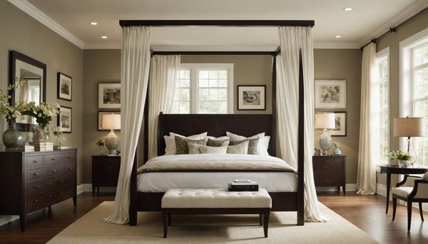 Idées de ciel de lit pour créer un espace relaxant chez soi