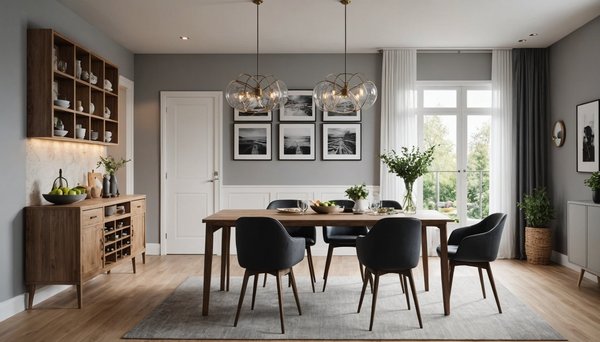 Les chaises hautes de salle à manger pour un style moderne et chaleureux
