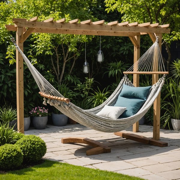 Comment aménager un espace de relaxation avec un hamac dans un jardin?