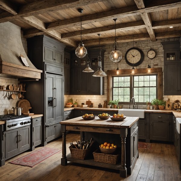 Comment moderniser une cuisine rustique tout en conservant son charme d'antan?