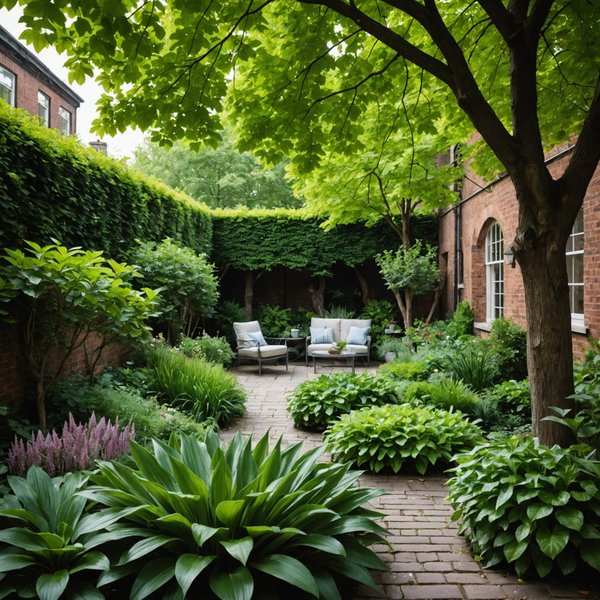 Quelles sont les meilleures plantes pour un jardin ombragé en ville?