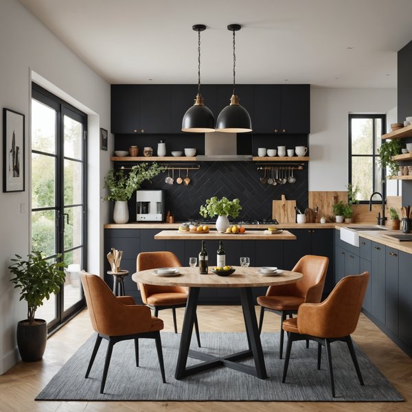 Comment aménager un coin repas convivial dans une cuisine ouverte?