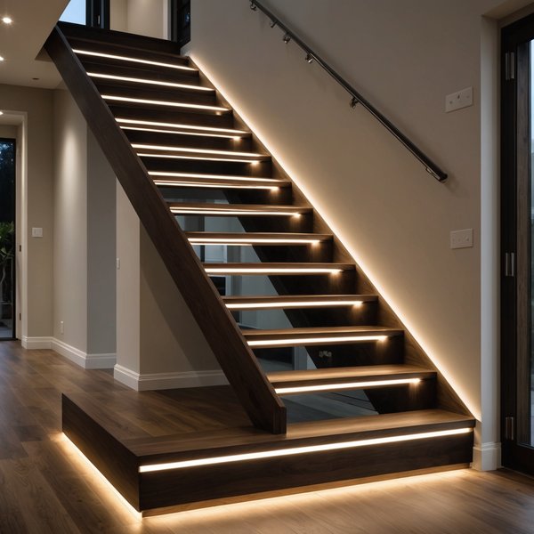 Comment installer un éclairage LED sous les escaliers pour une déco moderne et fonctionnelle?