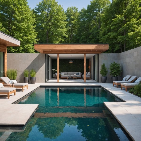 Comment concevoir une piscine avec un espace pour l'aquabiking ?