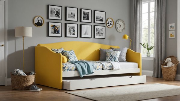 Transformez la chambre d'enfants avec un lit banquette tendance